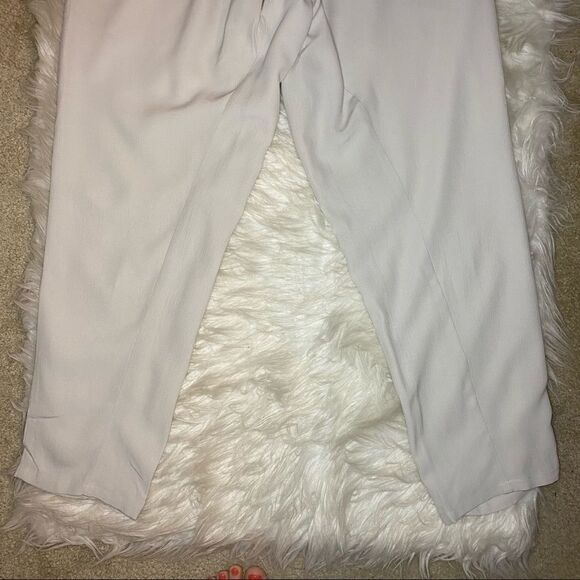 NWT Eileen Fisher cream Drawstring Ankle Pants Small - Picture 7 of 10